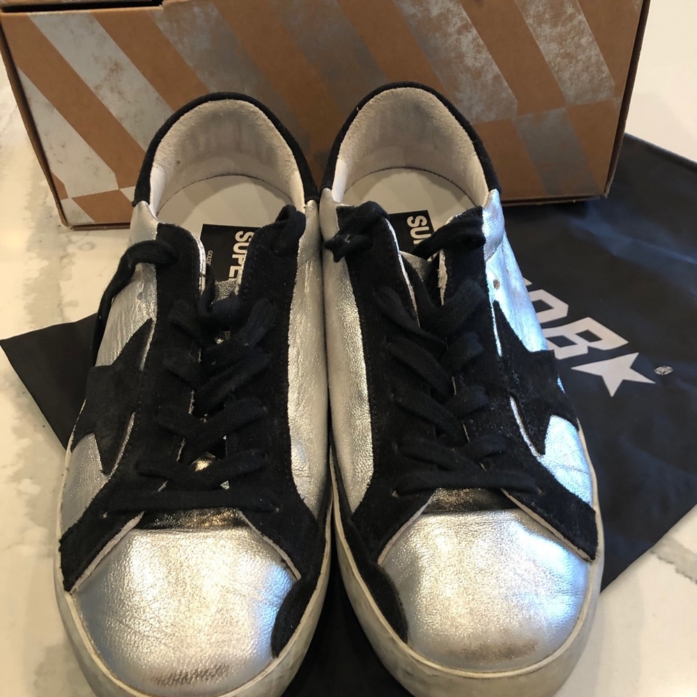 Authentic Golden Goose Sneakers Super Star sz38